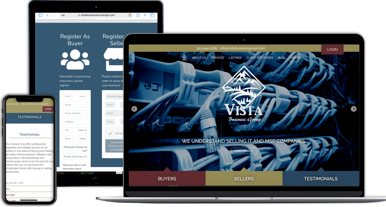 Vista_Business_Group site mockup