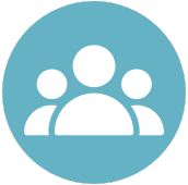 Icon for role-based permissions