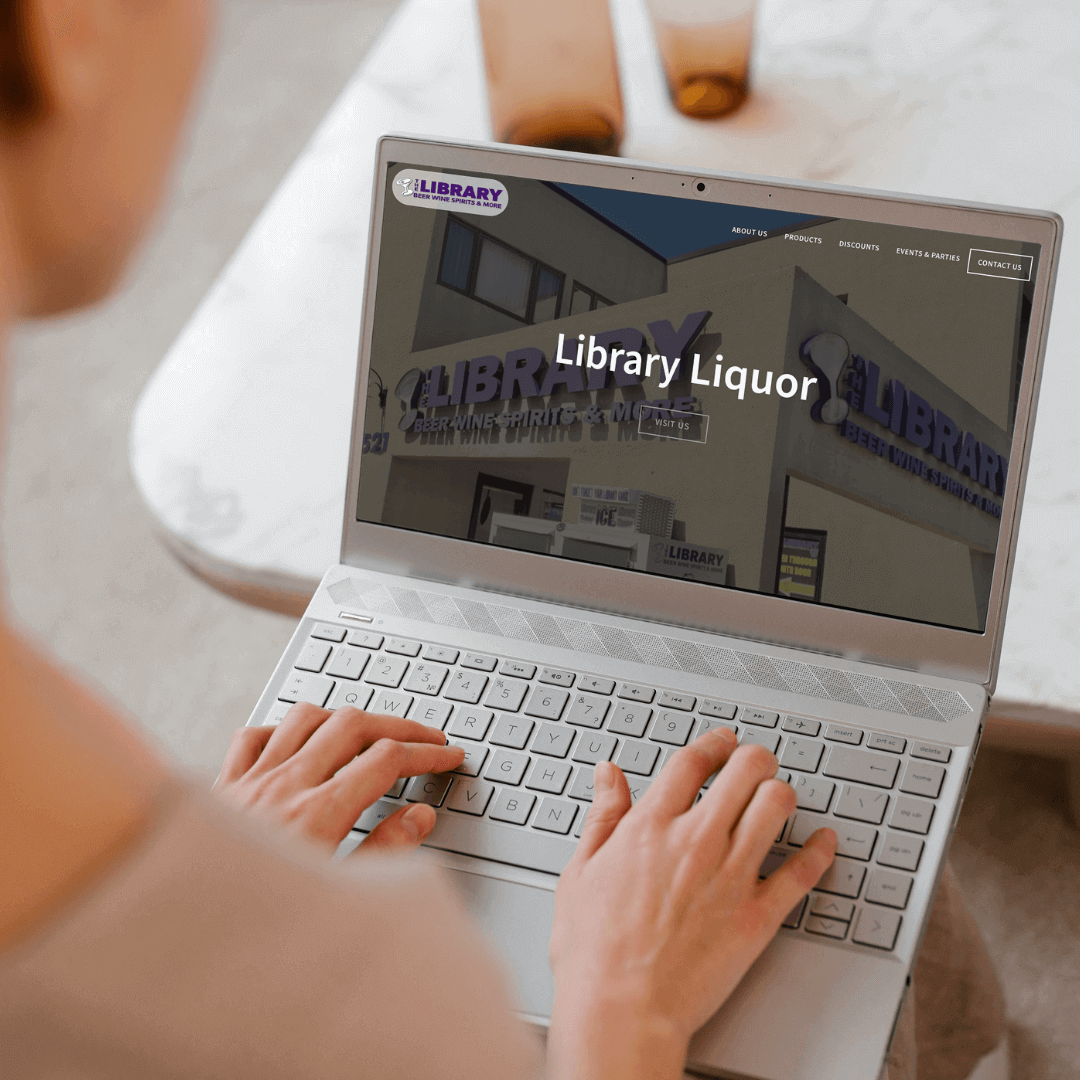 library liquor website